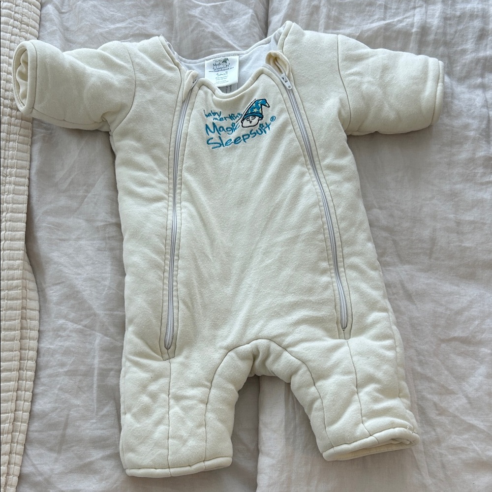 Magic Merlin sleep suit cream/yellow color